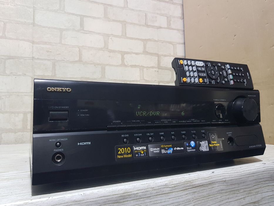 Пульт!5.1AV ресивер  Onkyo HT-R538 5×125Вт б/у з Німеччини