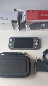 Nintendo Switch Lite Grey Szara z etui futerałem
