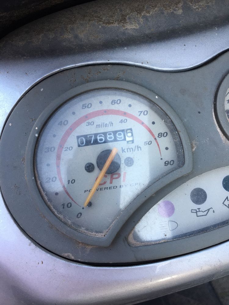 Skuter CPI Hussar zarejestrowany w PL Yamaha Gilera Aprilia Peugeot