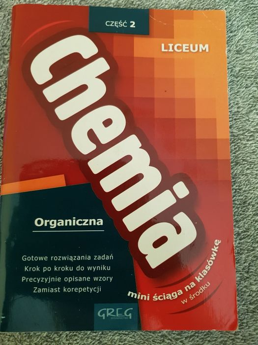 Chemia organiczna plus mini ściąga