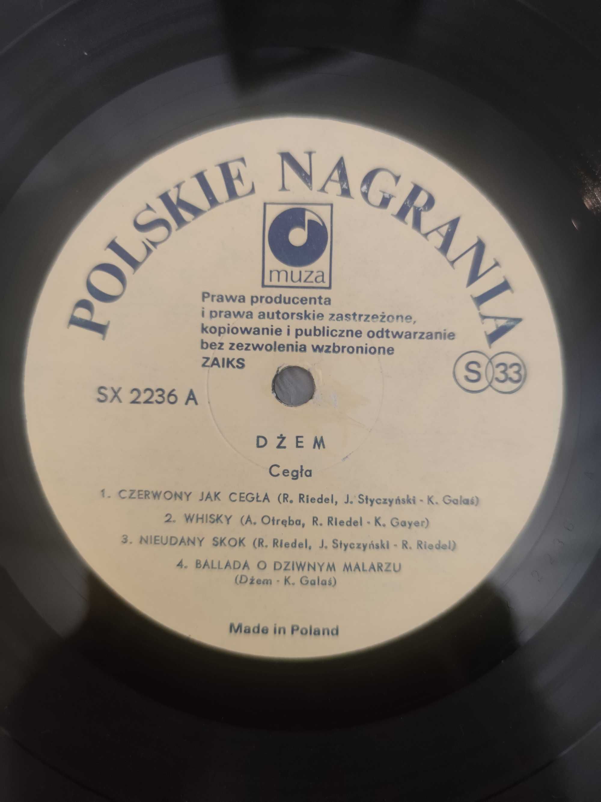 Dżem - Cegła. LP. EX