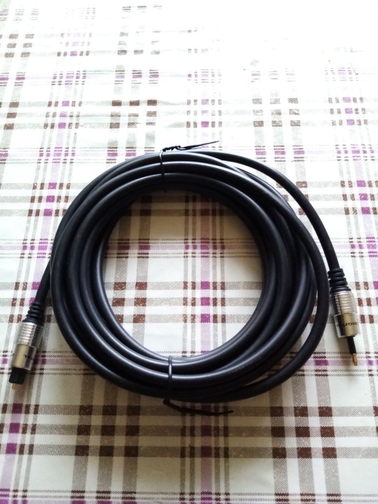 Kabel Toslink/mini Toslink Jack Optyczny 5 m