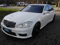 Mercedes-Benz Klasa S 63 AMG LONG Max Opcja Bezwypadkowy Serwis ASO AUTO KOLEKCJONERSKIE