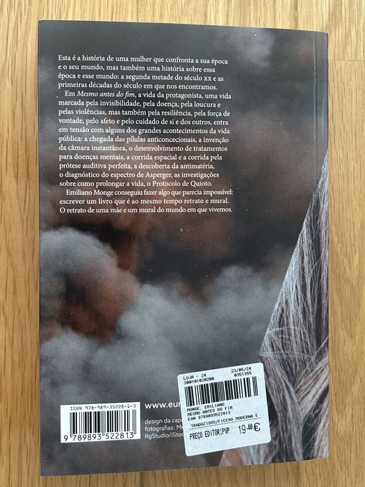 Livro Mesmo antes do fim