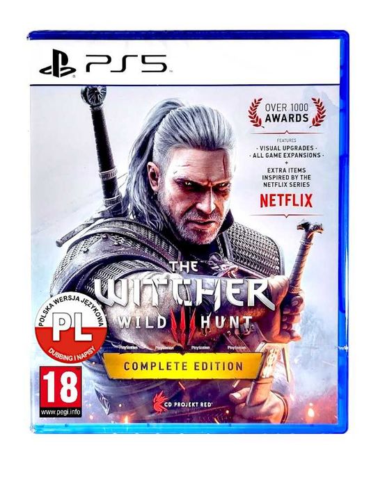 Wiedźmin 3 Dziki Gon / Gra PS5 / Sklep stacjonarny z grami / Warszawa
