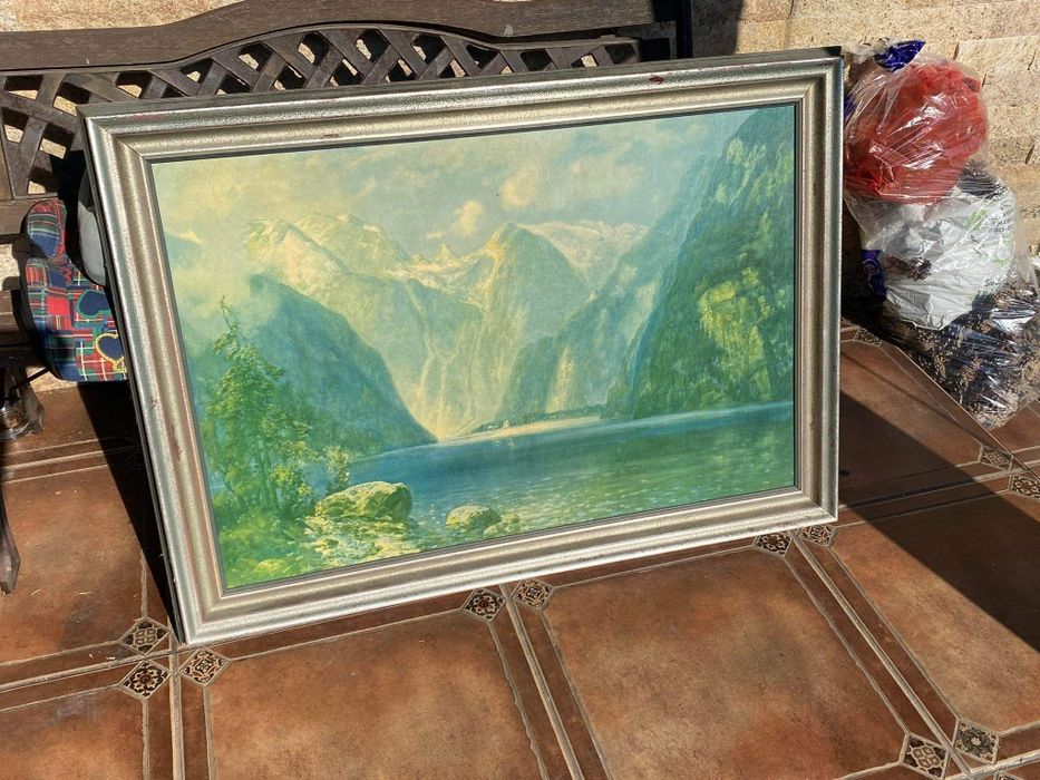 Obraz rama drewniana