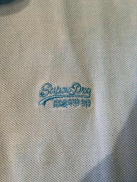 Polo Mulher SuperDry Azul