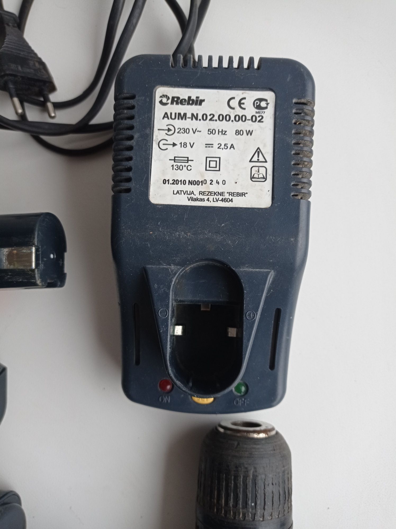 Шуруповерт Rebir AUM5N-18-2