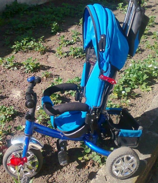 Велосипед трёхколёсный Super Trike Синий.
