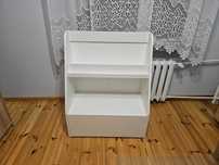 IKEA BERGIG - Regał na książki z szufladą, biały