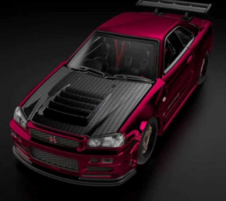 Hot Wheels rlc Nissan Skyline GT-R, R34
