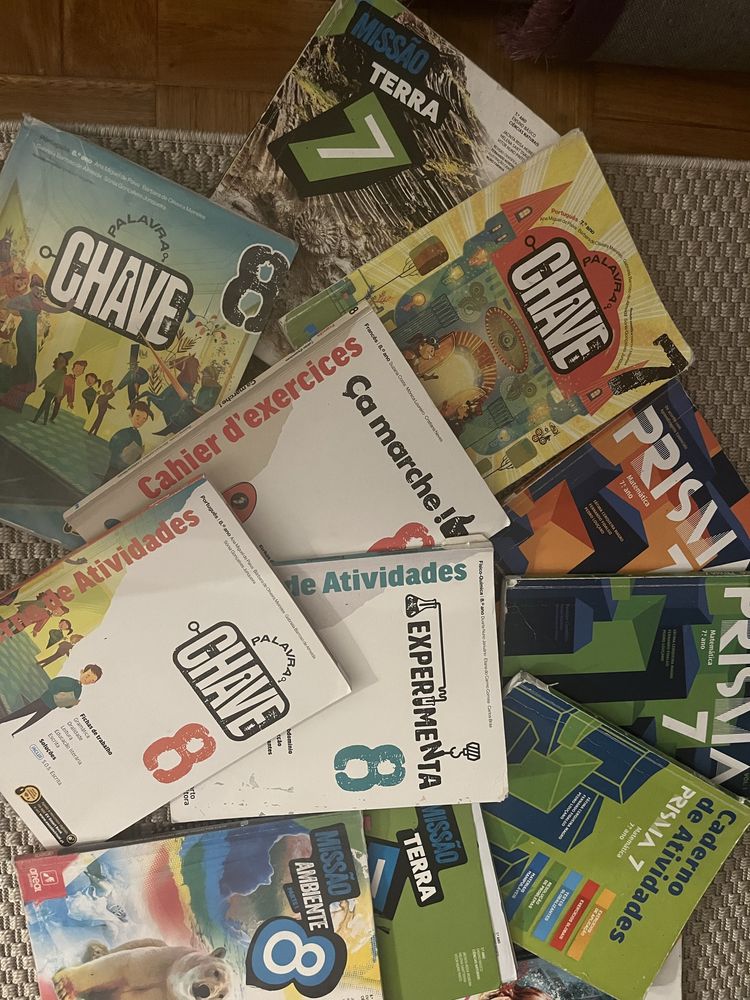 Livros 7° ano para venda
