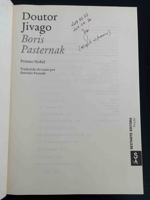 Dr. Jivago - Edição Sextante