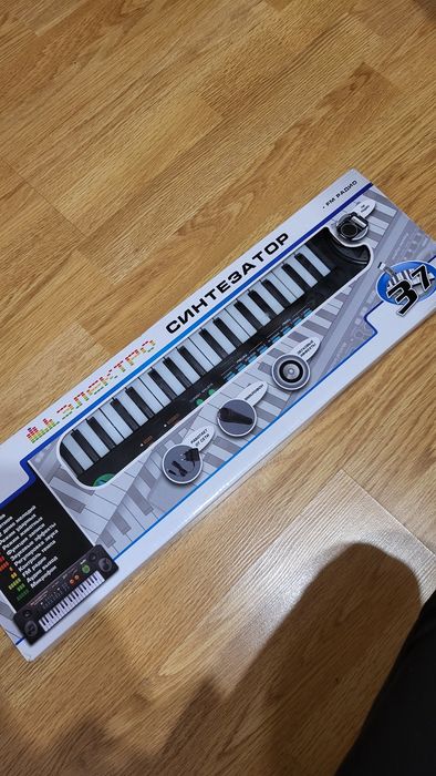 Синтезатор + мікрофон, піаніно дитяче