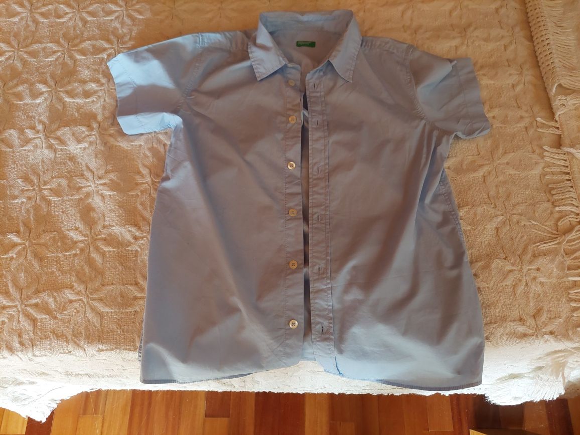 Camisa benetton azul