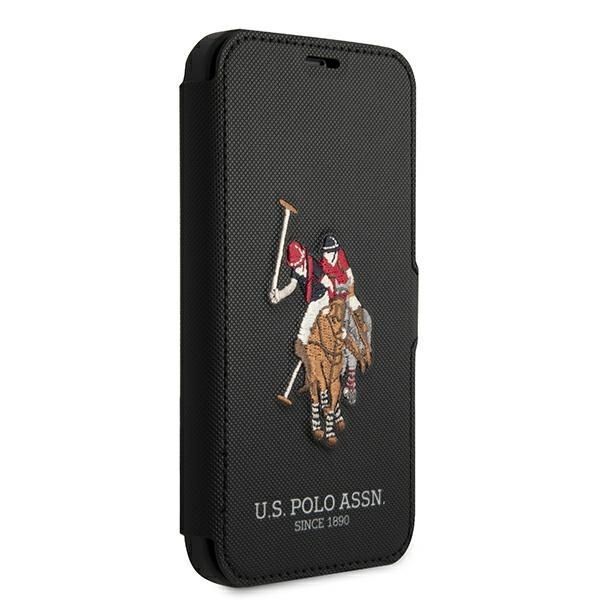 Etui na iPhone 12/12 Pro U.S. Polo Embroidery - Czarny