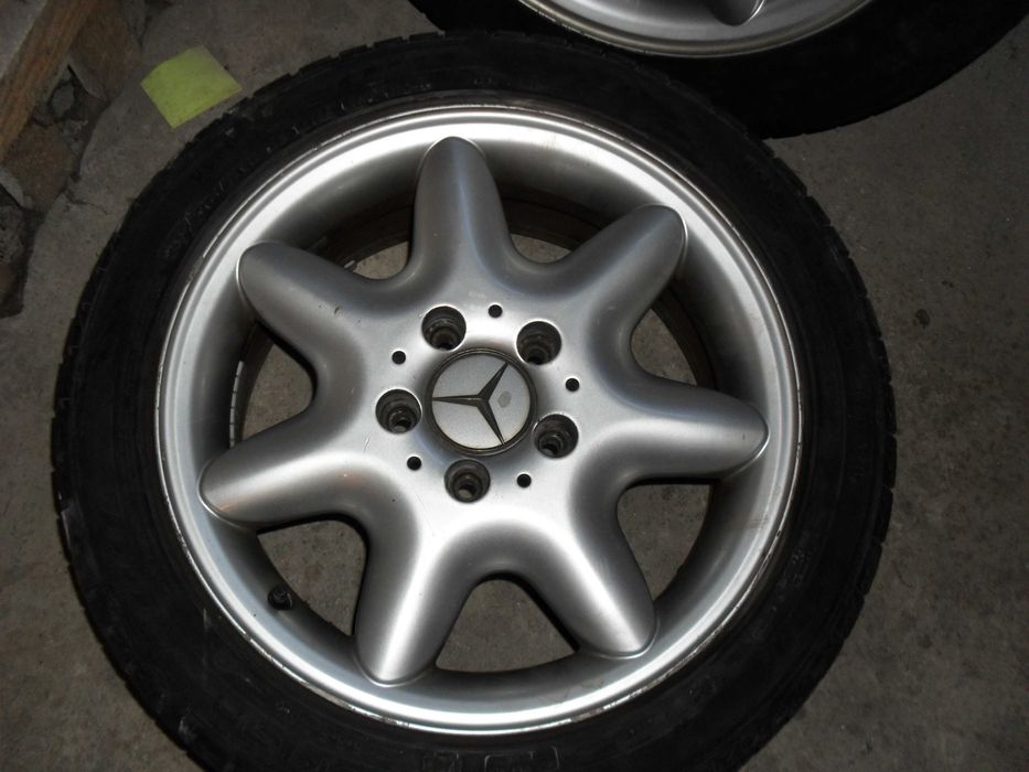 Opony i felgi 16'' Mercedes-alu-komplet 4 kół