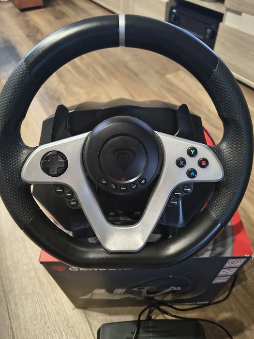 Kierownica Wyścigowa Genesis Seaborg 400 + Gra