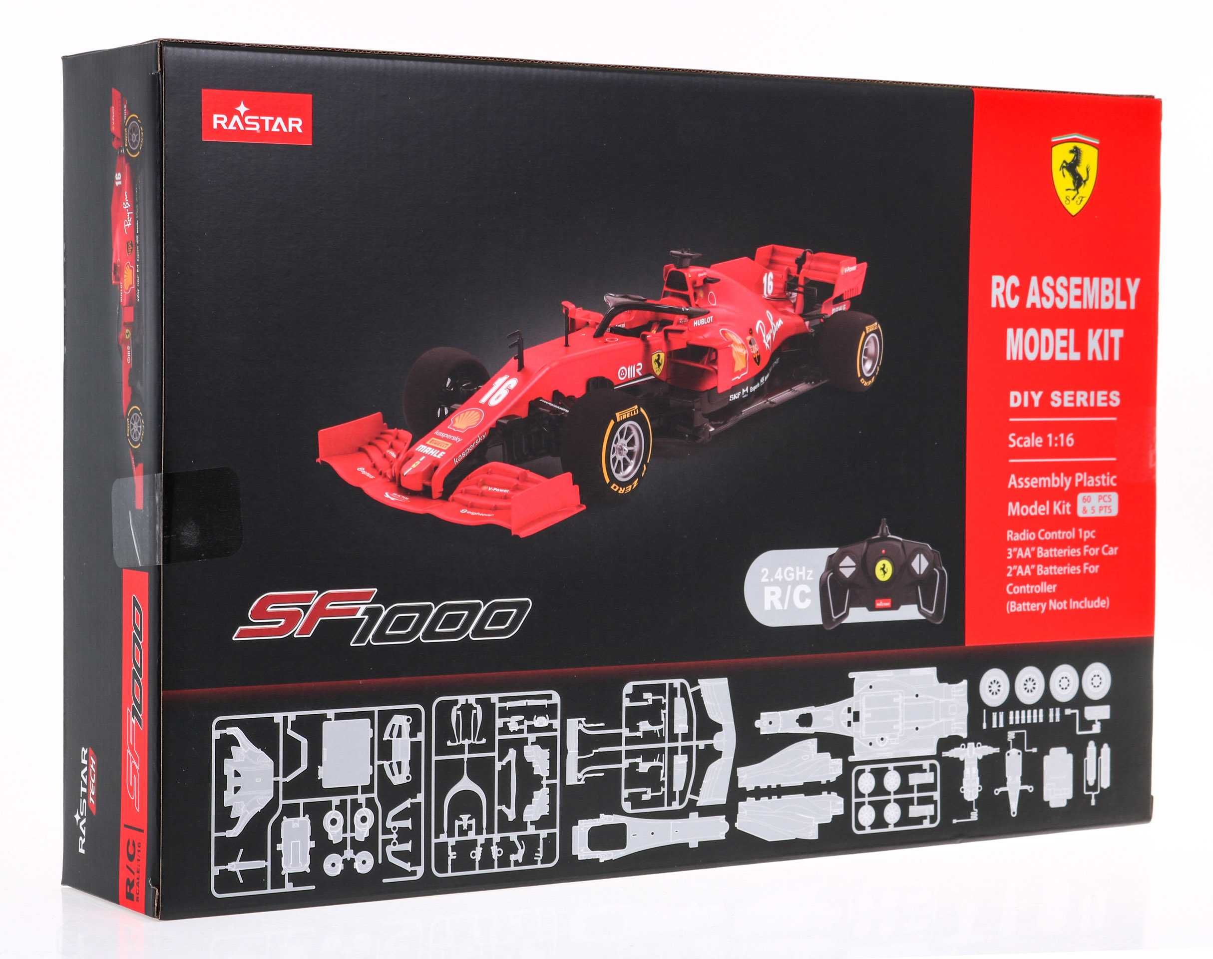 Ferrari SF1000 czerwony RASTAR model 1:16 Zdalnie sterowany