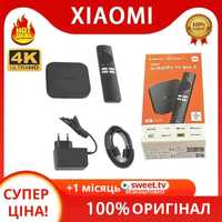 Оригінал приставка smart tv Xiaomi mi box S 4K 2nd gen медіаплеєр смар