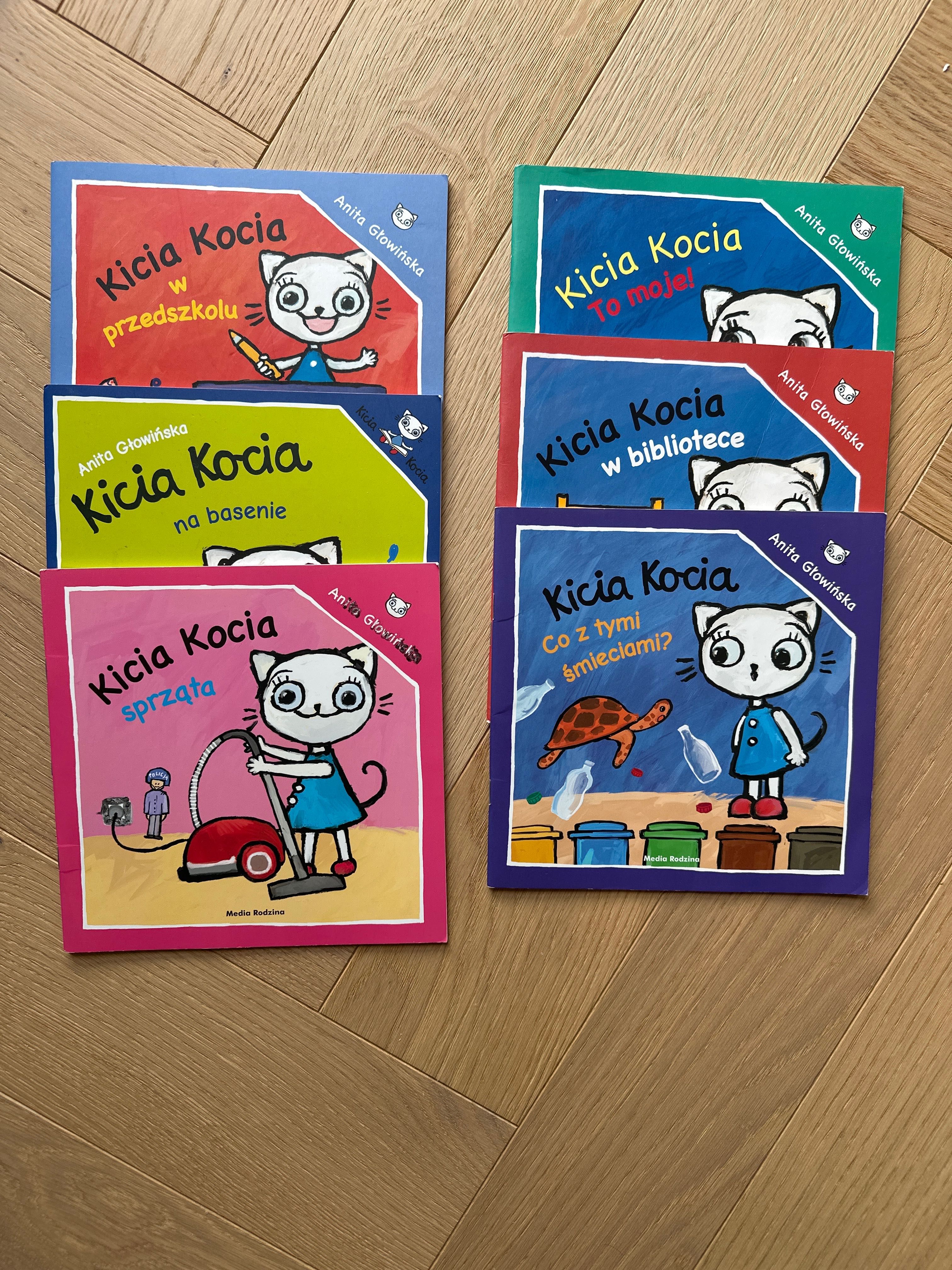 Książeczki Kicia Kocia - 6szt