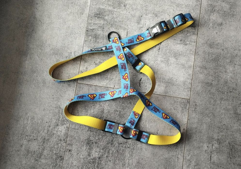 Szelki dla psa typu guard Superman Superdog Psia Elita L XL stan ideal