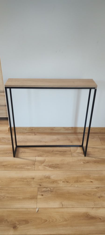 Regał, Konsola Loft idealna do przedpokoju, salonu wymiary 82x80x20cm