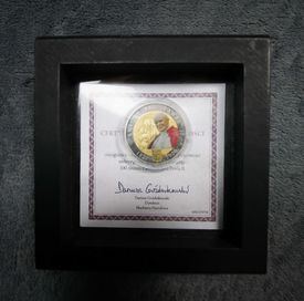 Moneta 100. rocznica urodzin Jana Pawła II (CZYSTE SREBRO)