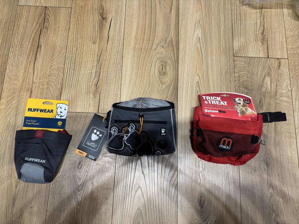 Saszetki na przysmaki dla psow hurtta , ruffwear , mikki