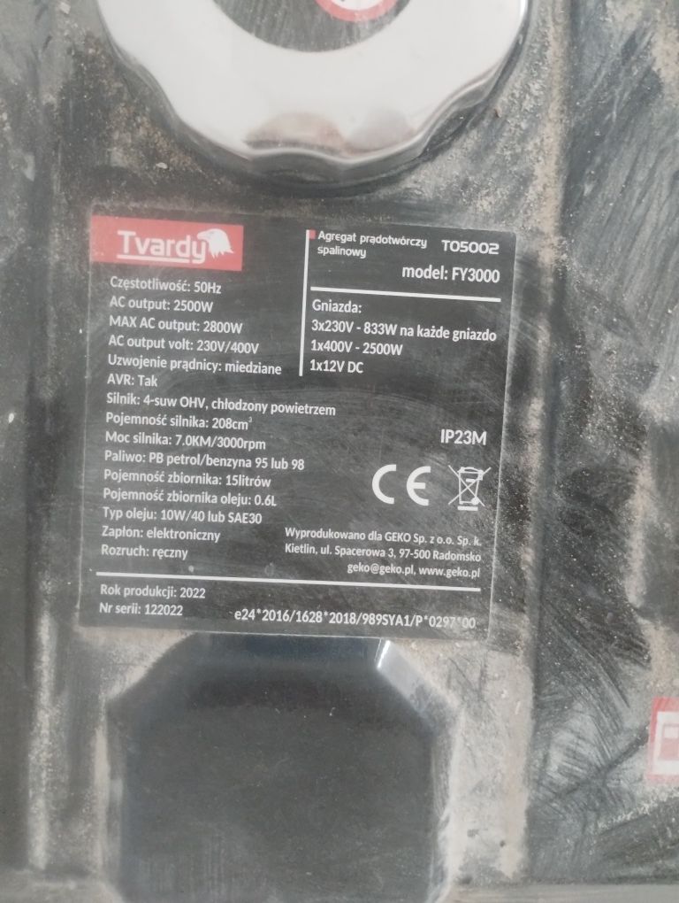 Agregat prądotwórczy