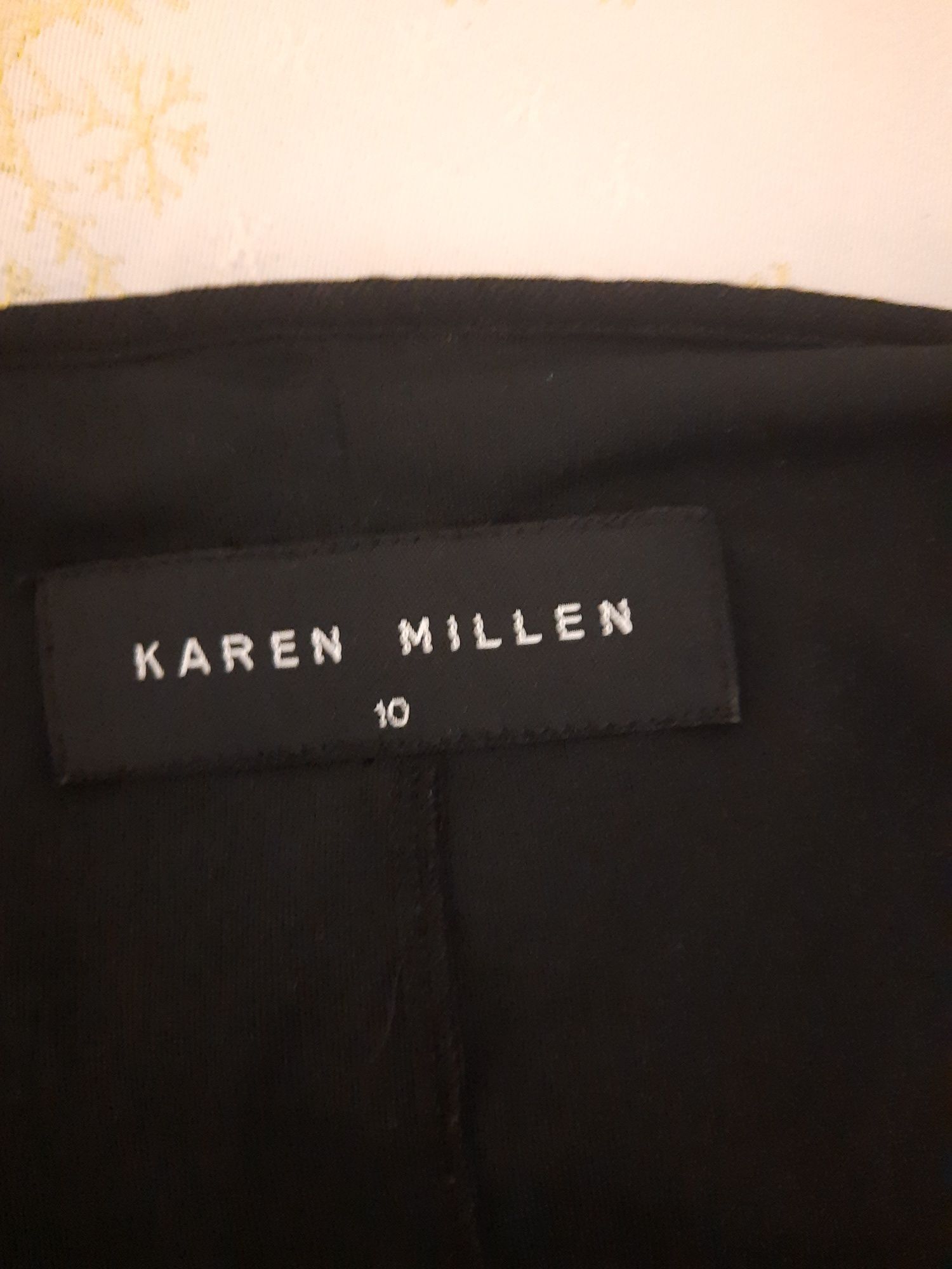Sukienka firmy Karen Millen siateczka haft rozmiar 10