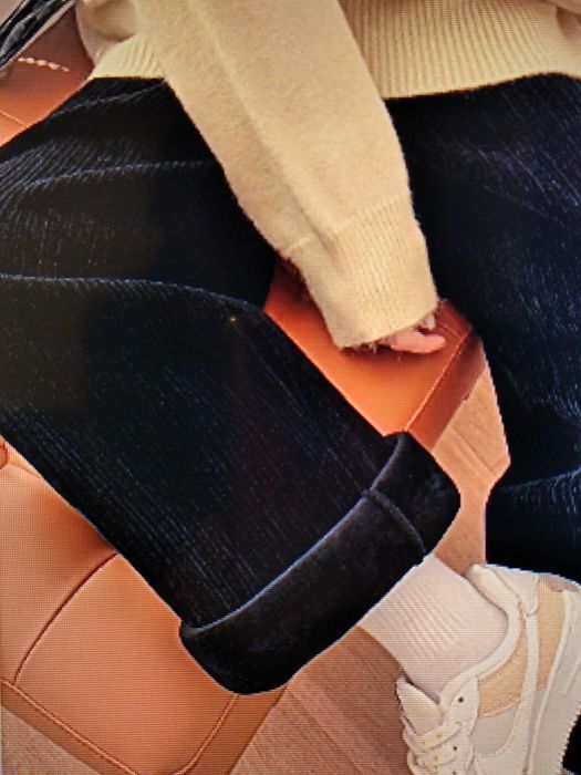 Зимние женские плюшевые брюки.