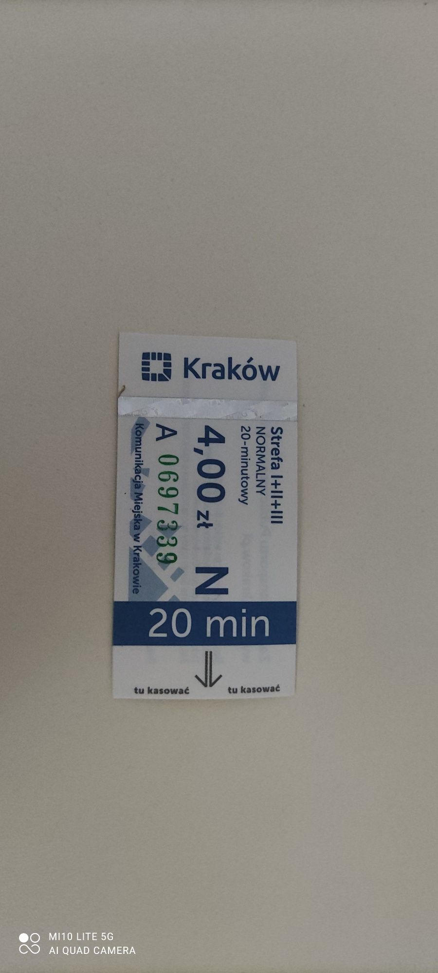 Bilety MPK Kraków
