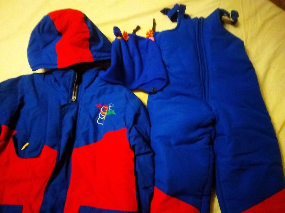 Комбинезон курточка детский зимний