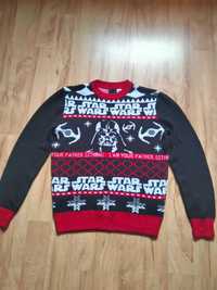 sprzedam męski sweter z motywami star wars firmy hm