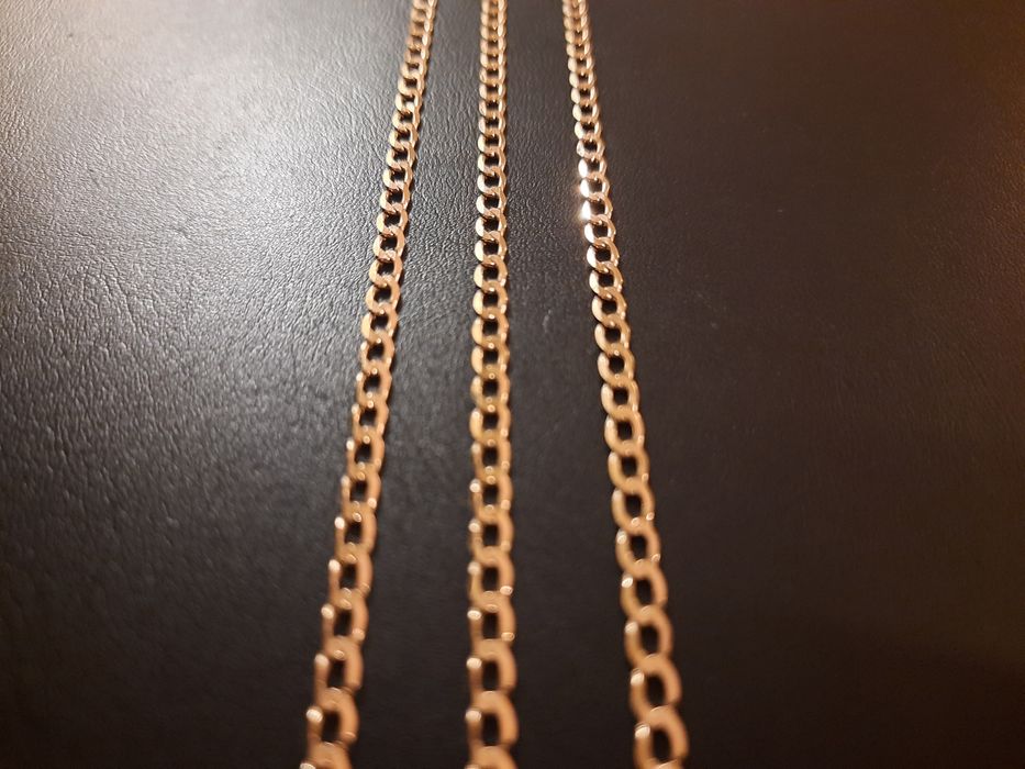 Złoty łańcuszek ŻÓŁTE ZŁOTO 333 pancerka 333 złoty łańcuch 53cm HIT!!!