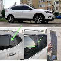 Накладки на стойки дверей Nissan Rogue, X-trail T32