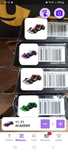 4 x Mini Bolid Lego F1 - 71049