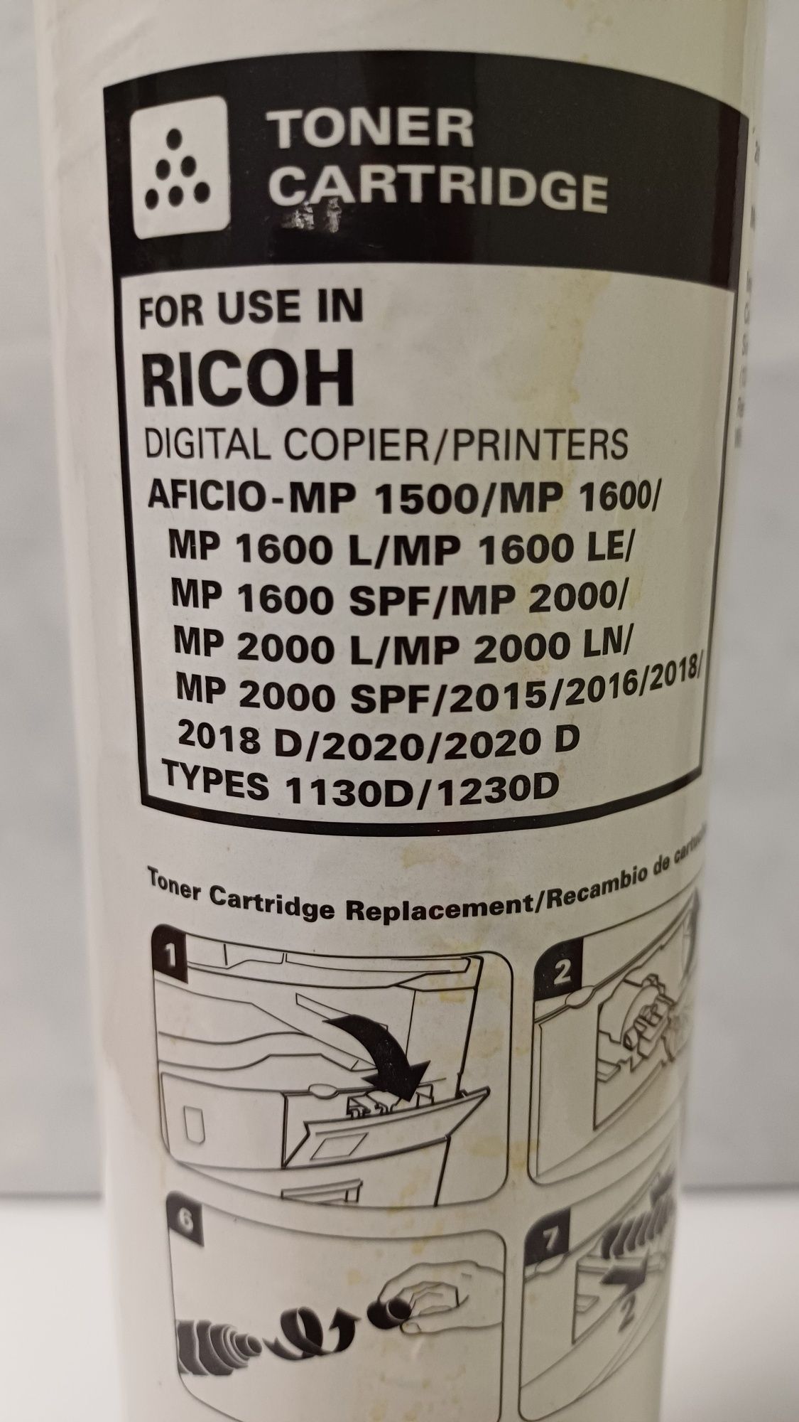 Туба тонера RICOH AFICIO 260г 1130D/1230D 31025030 оригінал