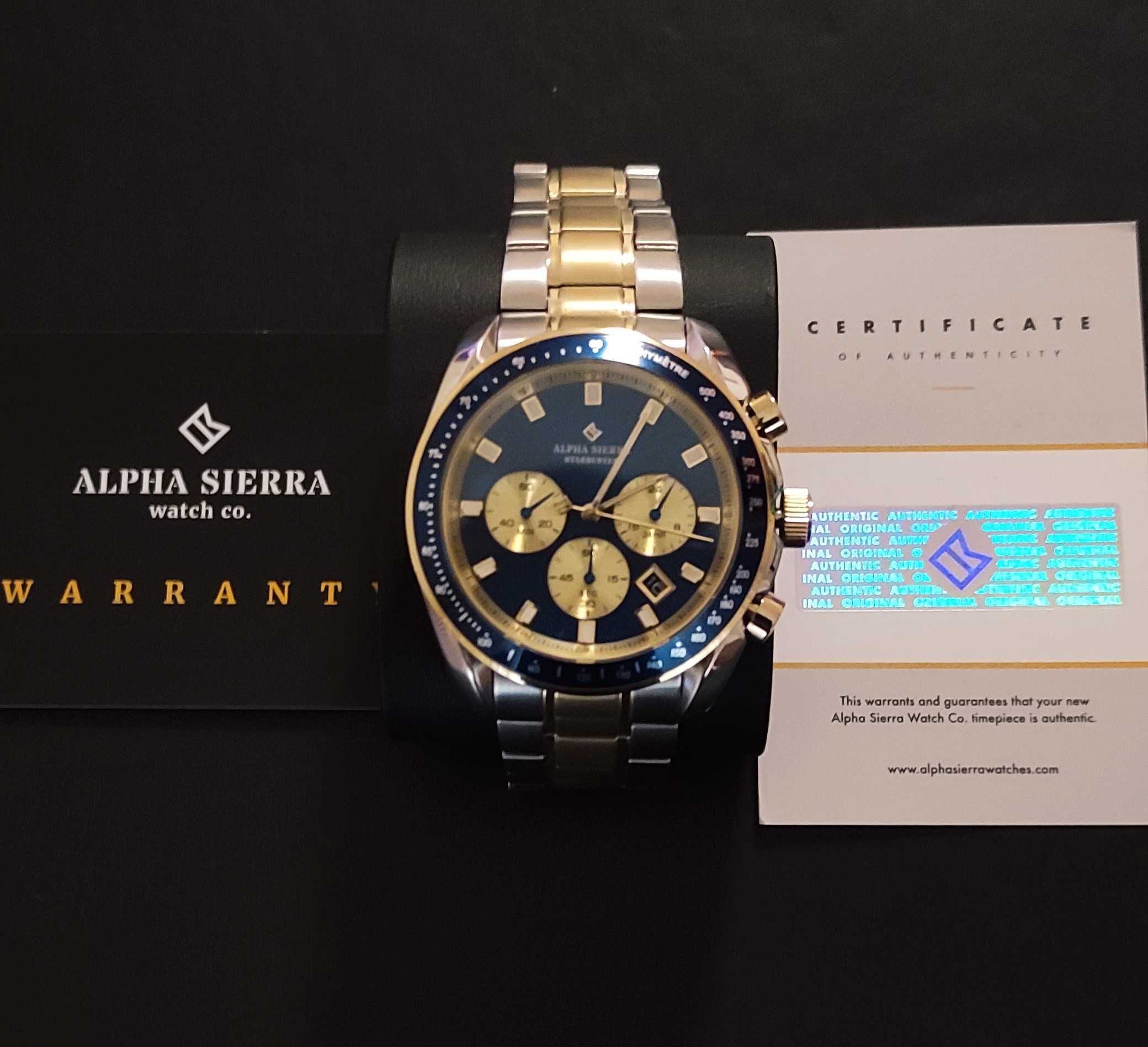 Relógio Alpha Sierra Watch Co. Starbuster BSS05