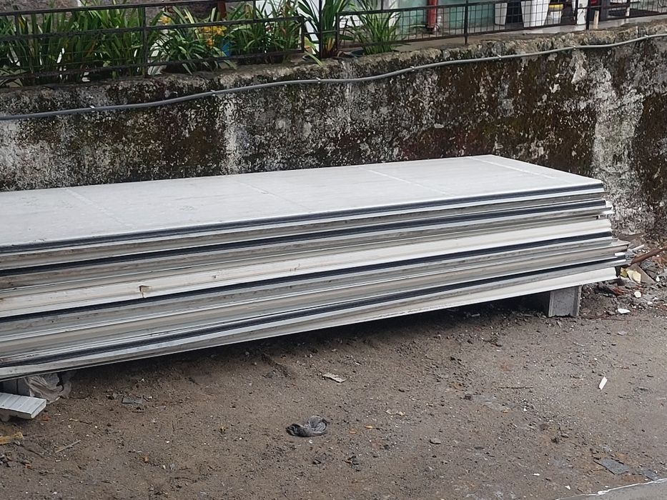 Telhas Sandwich Cobertura 3cm 3 ondas