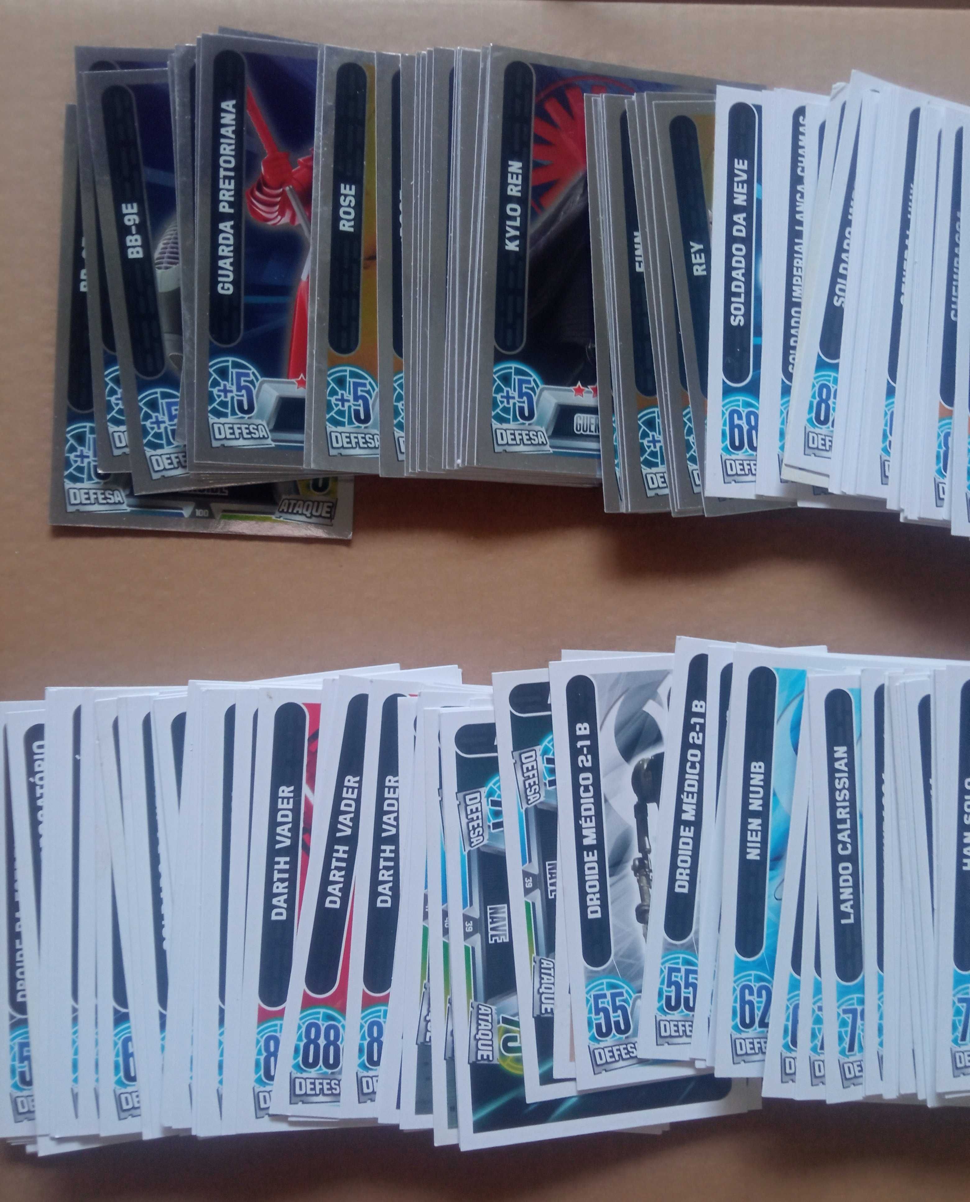 Cartas Topps Star Wars Force Attax