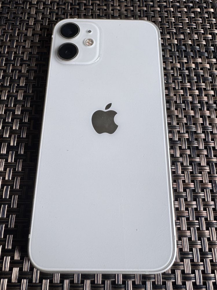 Iphone 12 mini 256 gb, biały plus leathercase