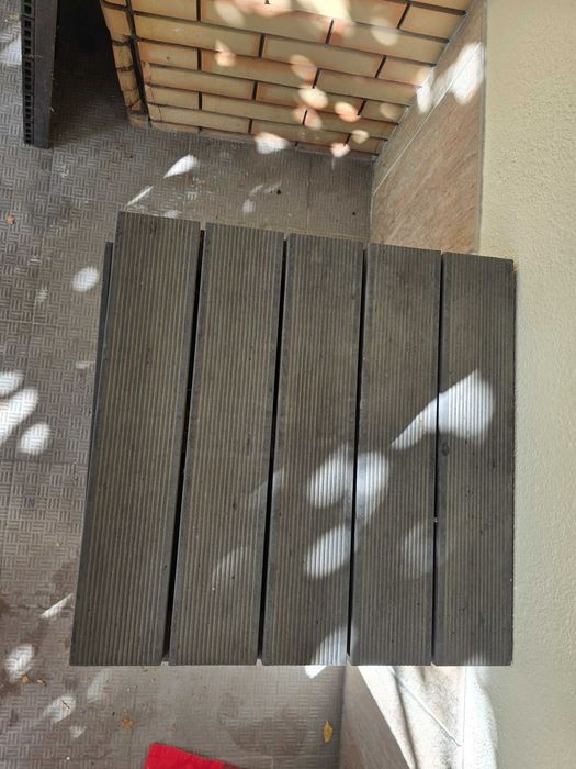 Estrados/bases de plástico para exterior - jardim, garagem...