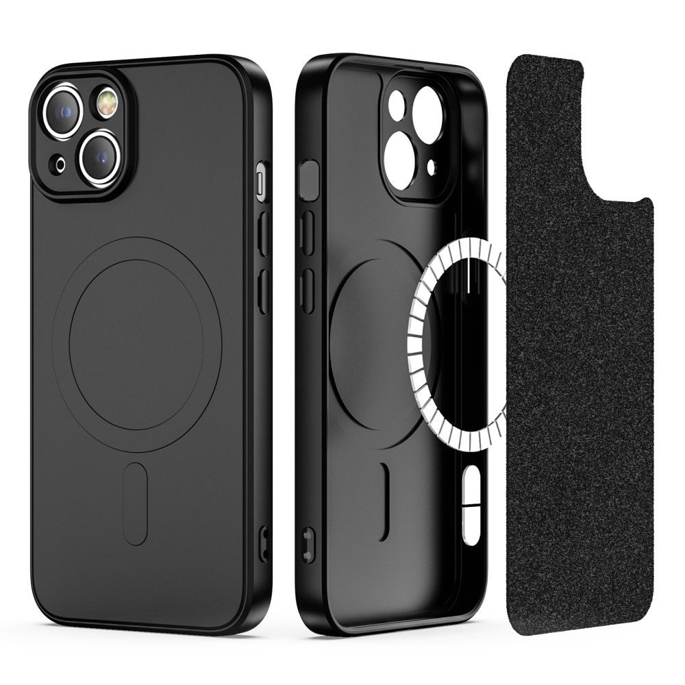 Etui do iPhone 13 MagSafe Tech-Protect Icon Silikonowe Z Mikrofibrą