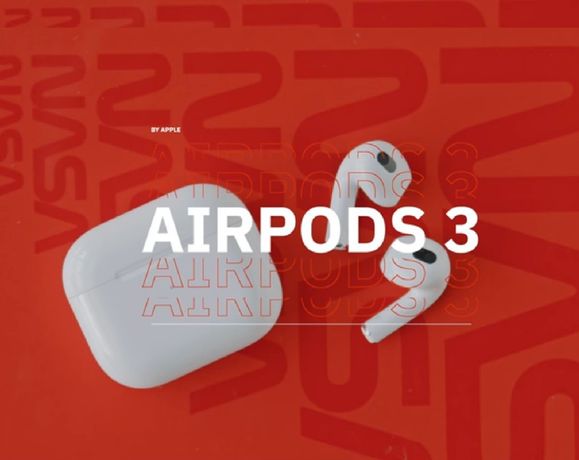 AirPods 3 MME73 Беспроводные Наушники Apple Гарнитура Bluetooth