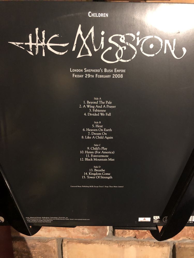 The Mission Children album 2xLP