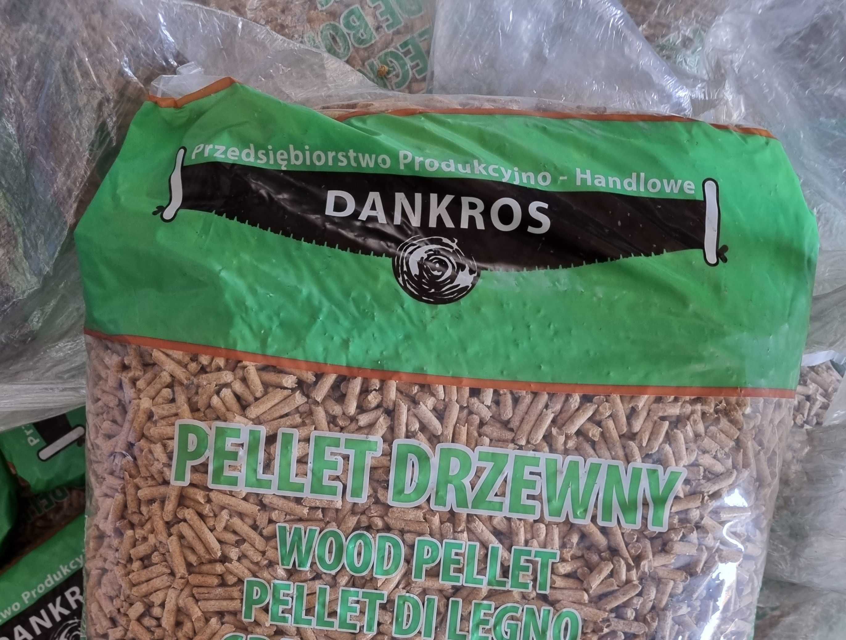 Pellet Dankros certyfikowany En Plus A1 drzewny