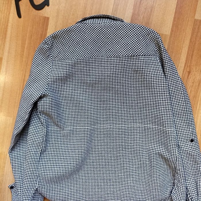 Сорочка на дівчинку гусина лапка стильна тепла