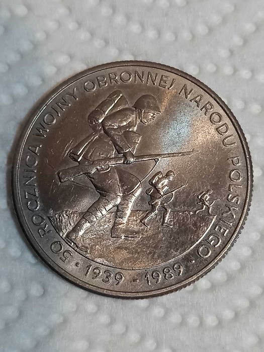 Moneta 500 zł  1989 r  szt.